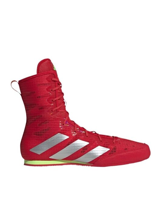 adidas Box Hog 4 – Unisex Boxing Shoes Scarlet Silver JP9846 NEW main image 8